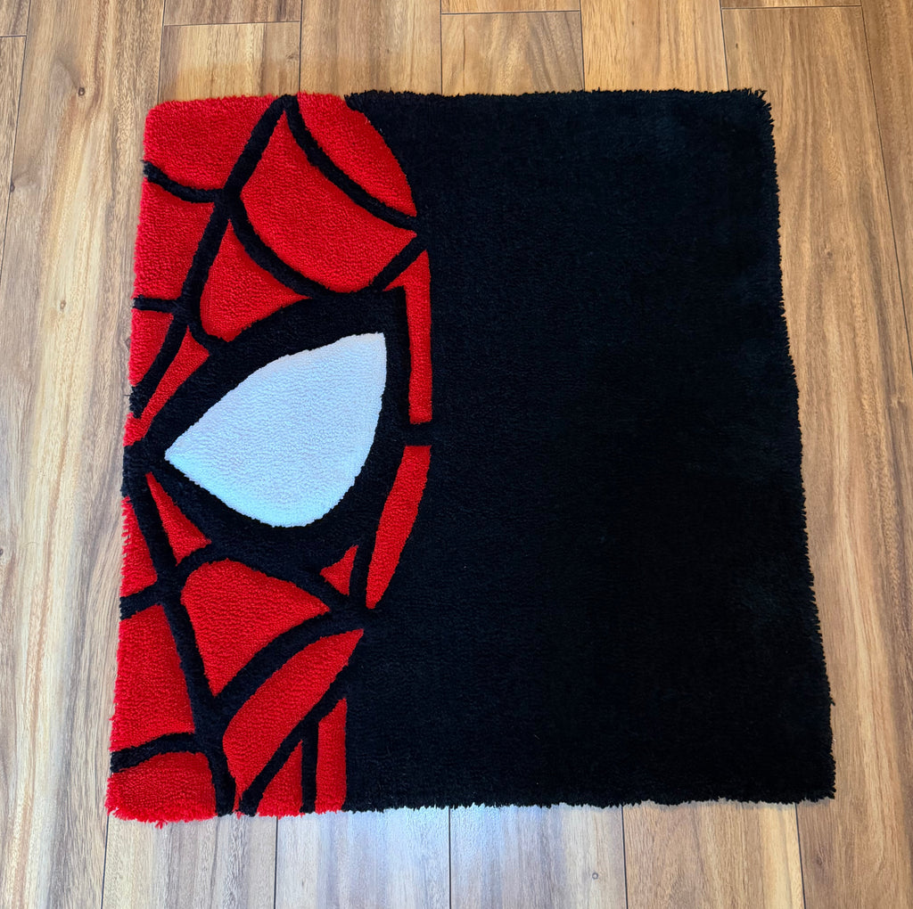 Spiderman Half face rug