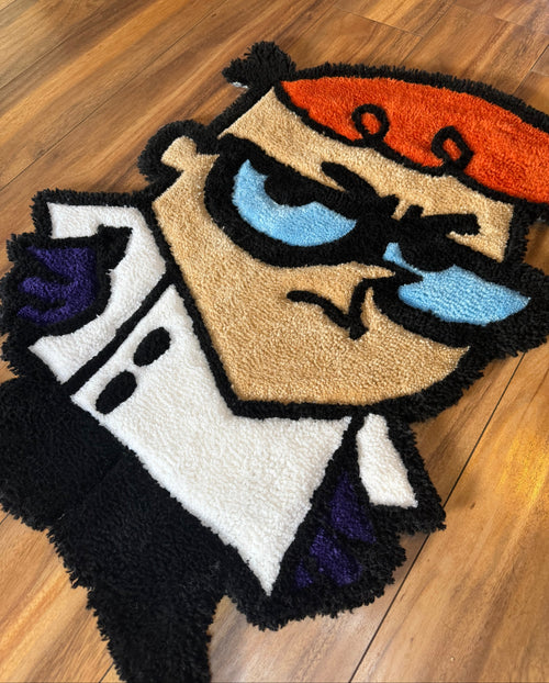 Dexter Labortory Cartoon Rug