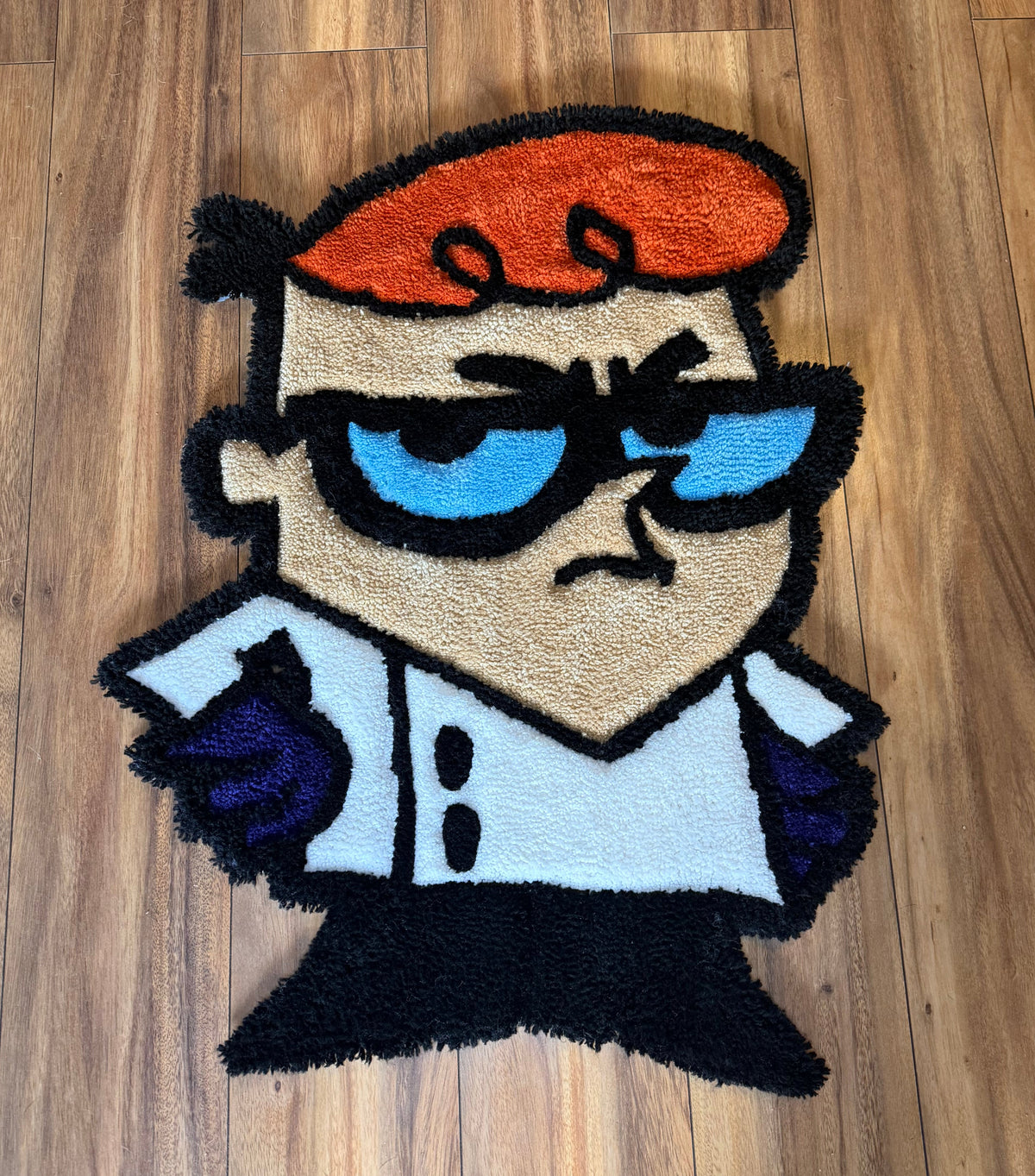 Dexter Labortory Cartoon Rug